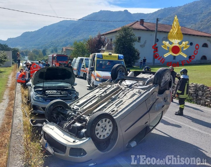 Envie: scontro tra due auto sulla Sp 28, tre i feriti