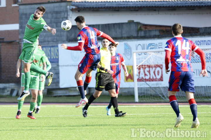Calcio: Pinerolo-Voghera termina in parità, Moretta subisce la rimonta