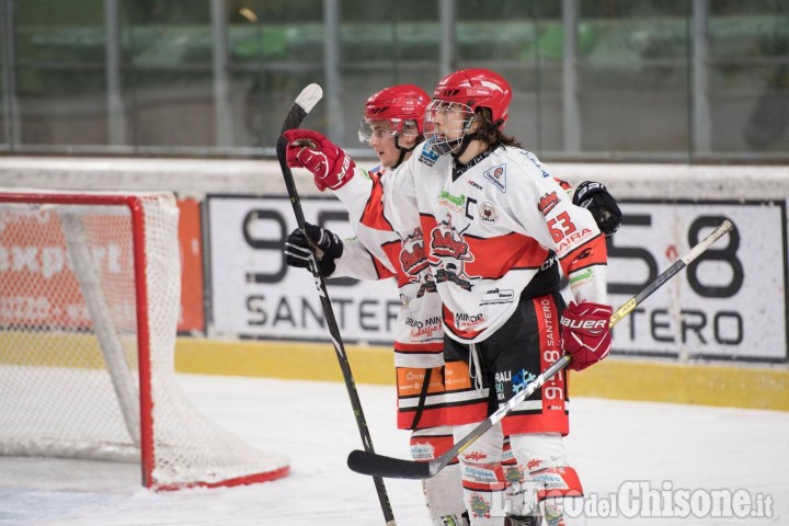 Hockey ghiaccio Ihl1, gara 1 dei quarti alla Valpe: 2-1 ai trentini del Pinè