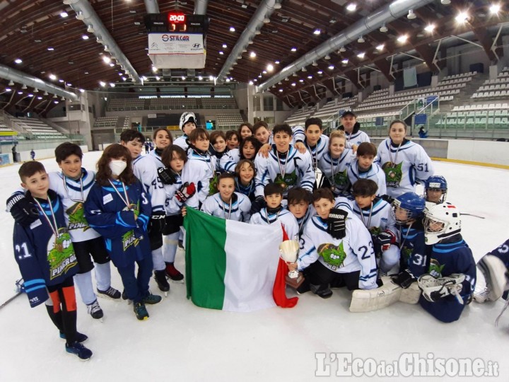Hockey ghiaccio, Pinerolo Campione d'Italia di under 13