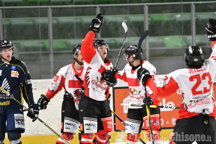 Hockey ghiaccio Ihl, Valpeagle allunga su Appiano: 5 a 3 e terzo posto 