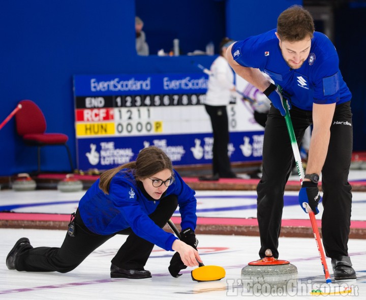 Curling, grande doppio misto azzurro: Mosaner (Pinerolo Torino 2006) e Costantini conquistano i Giochi Olimpici