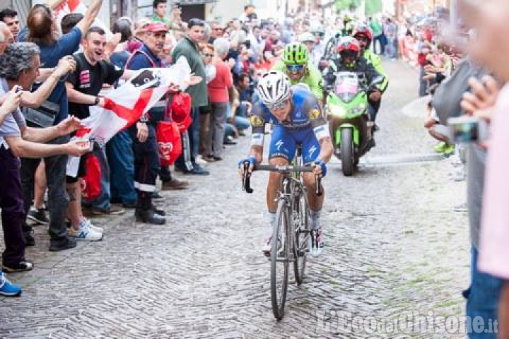 Da Frossasco al muro di via Principi, giovedì col ciclismo che conta