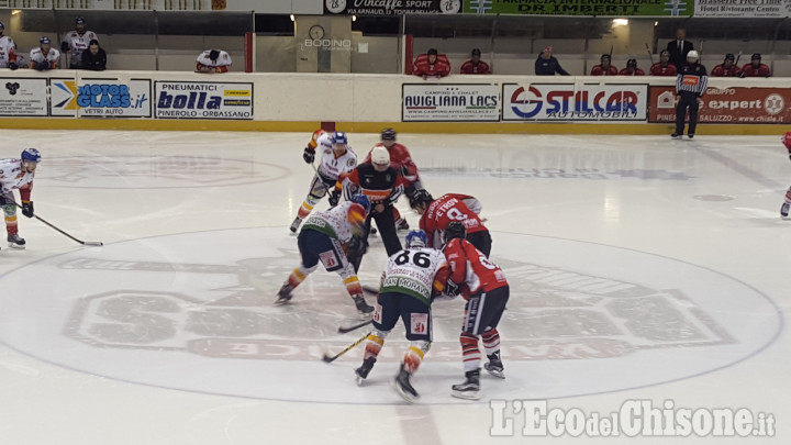 Hockey ghiaccio, Valpe 1 a 1 anche dopo il secondo periodo contro Asiago