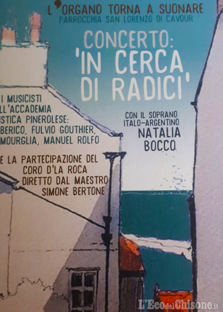 Cavour: questa sera il concerto &quot;In Cerca di Radici&quot;