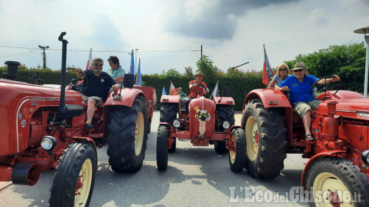 Trattori d'epoca: da Merano nel pinerolese e saluzzese e domenica in Valle Po