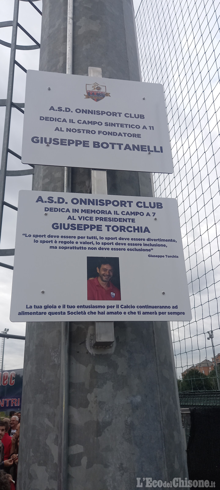 Nichelino: inaugurato il nuovo campo dell’Onnisport