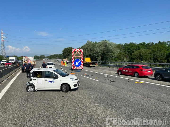 Altro incidente sulla tangenziale sud, tre feriti a Stupinigi