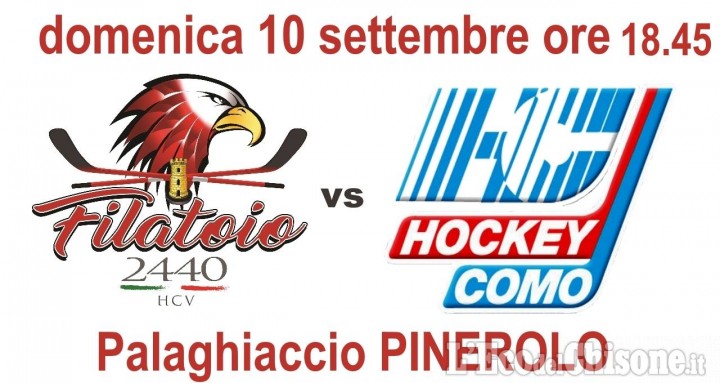 Hockey ghiaccio, a Pinerolo domenica con primo match della Valpeagle: la federazione libera Pilon!