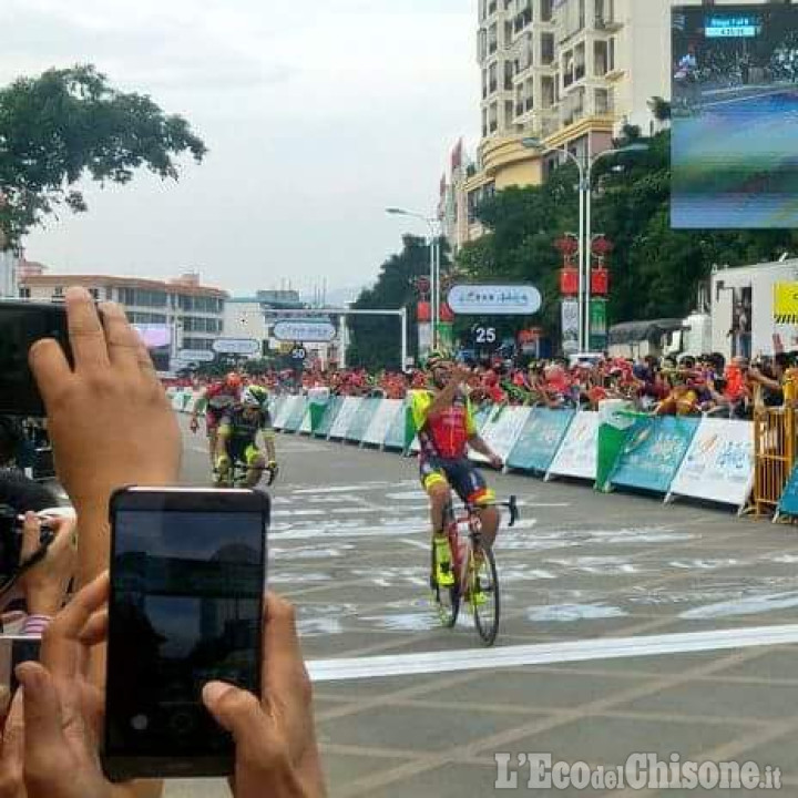 Ciclismo, in Cina prima vittoria di Jacopo Mosca tra i professionisti