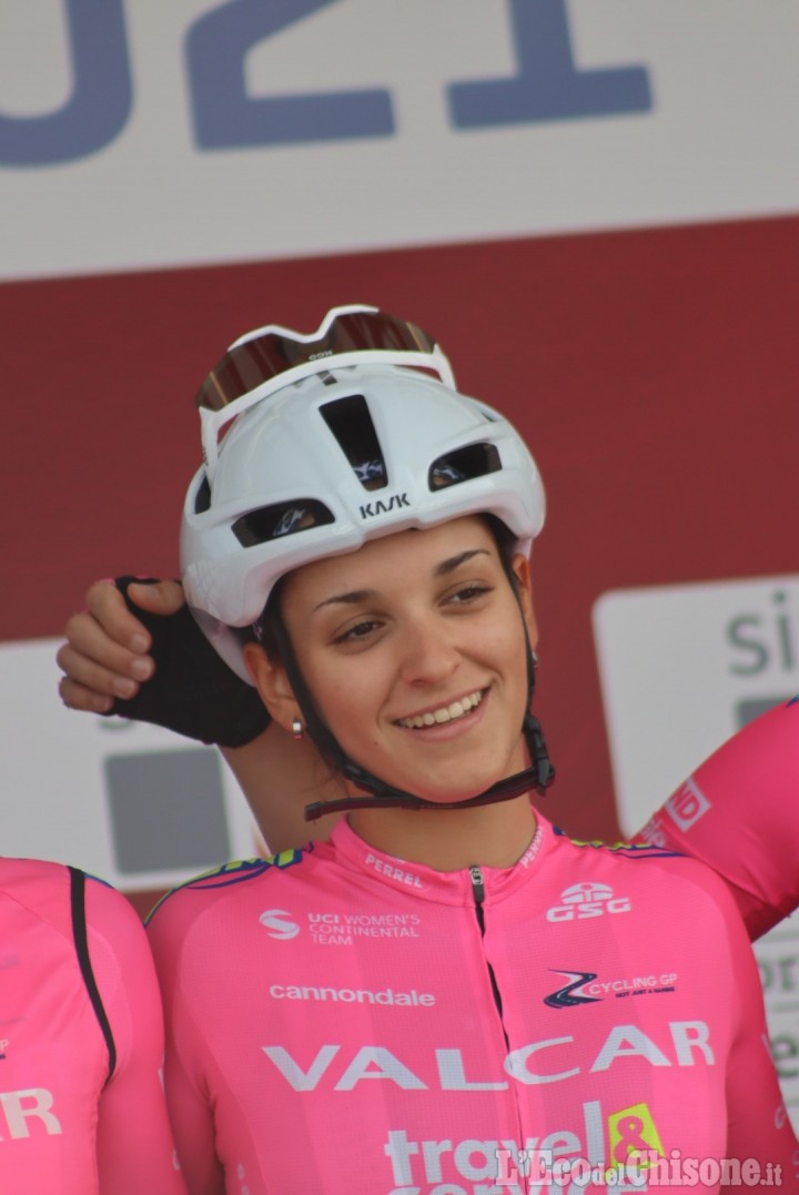 Ciclismo femminile, la nonese Eleonora Gasparrini ottima terza in Olanda