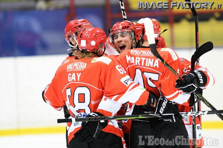 Hockey ghiaccio ihl1, capitan Salvai guida la Valpe alla goleada nel derby: 11-2 al Real