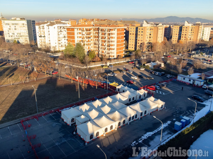 Orbassano: vaccini anti Covid, chiuso il Drive Through di piazza Perlasca