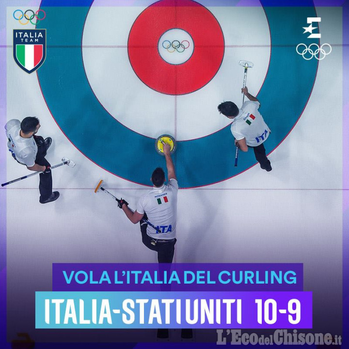 Curling olimpico. Grandissimi azzurri in Corea: battuti anche gli Stati Uniti 10-9