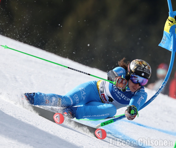 Audi Fis Ski World Cup a Sestriere: Federica Brignone è "gigantissima" su Alice Robinson
