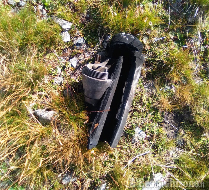 Pragelato, Colle del Pis: artificieri fanno brillare ordigno bellico a quota 2.500 m.