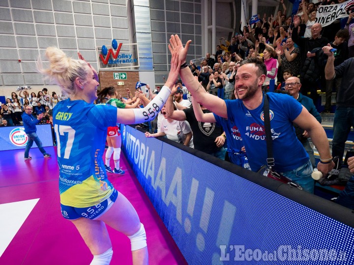 Volley A1 femminile: Pinerolo saluta Anna Gray, tre anni in biancoblu