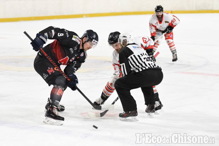 Hockey ghiaccio, Valpeagle da filo da torcere al Milano di Alps: nel trofeo Caffarel ottimo test per i biancorossi