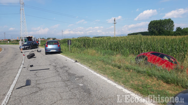 Vinovo: incidente sulla Sp145 per La Loggia, donna ferita