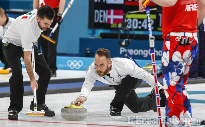Curling, l&#039;Italia a trazione pinerolese parte bene agli Europei in Svezia