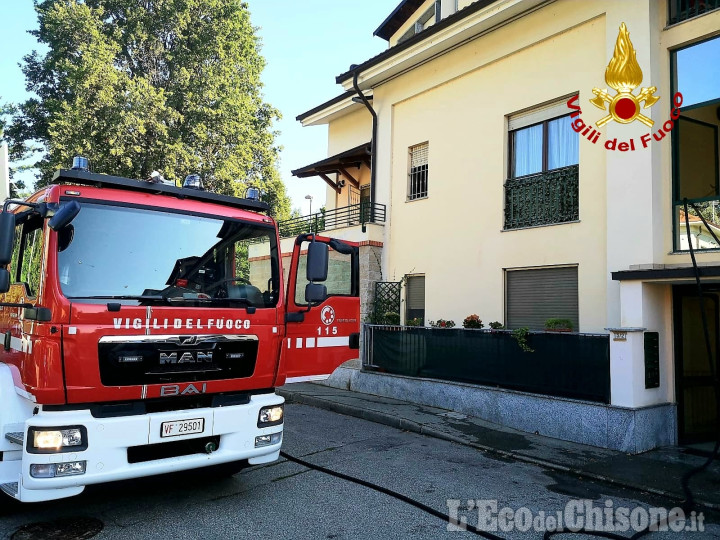 Piossasco: fiamme in un’abitazione di via san Bernardo