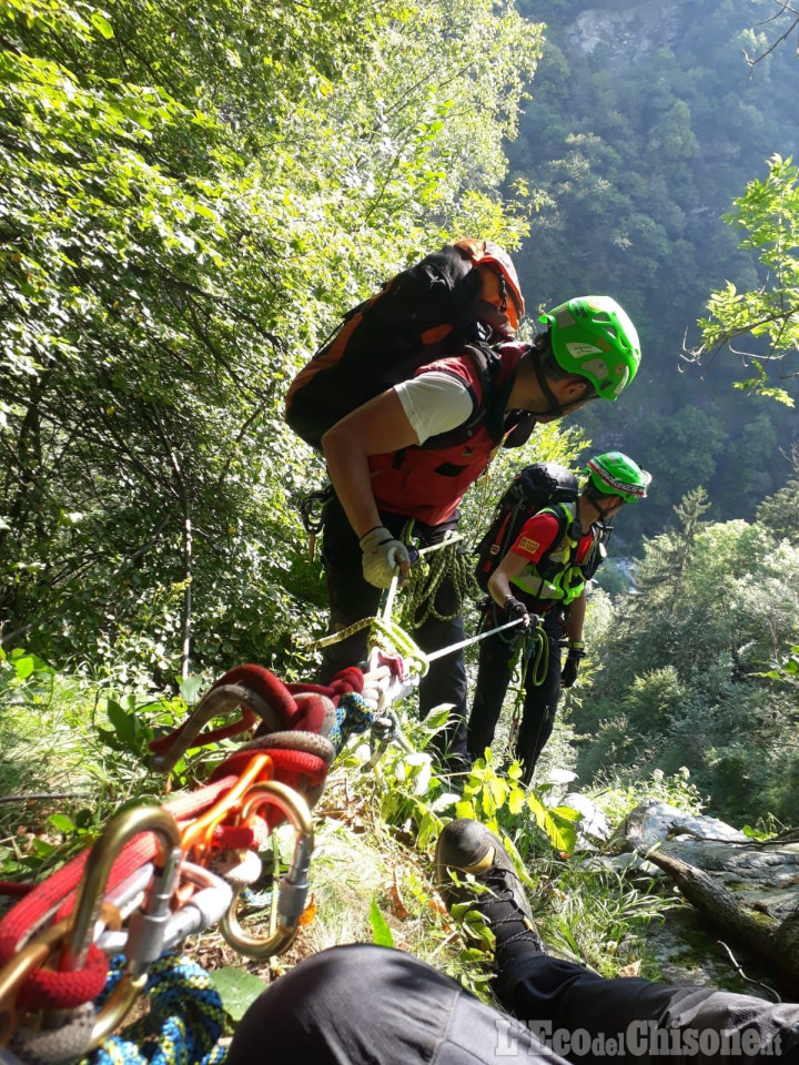 Crissolo: tre infortunati sul Monviso soccorsi dall’elicottero del 118