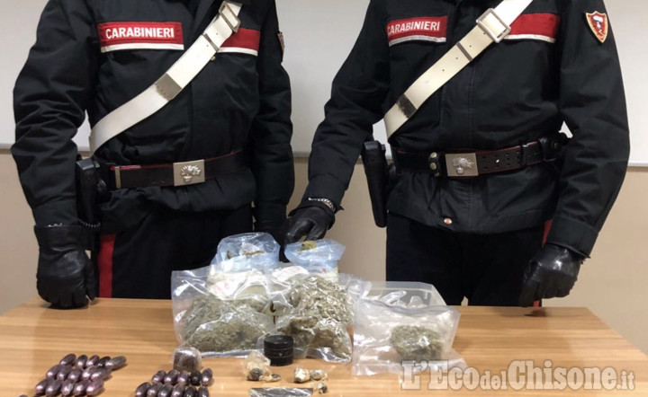 Reano: marijuana in casa già divisa in dosi, denunciato operaio 25enne