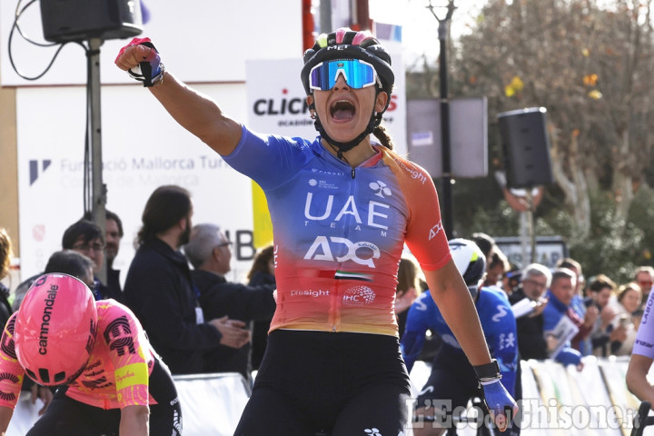 Ciclismo femminile, alle Baleari esulta Eleonora Gasparrini: primo sprint vincente di stagione