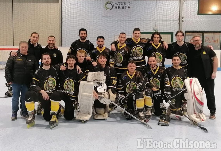 Hockey inline, salvezza in Serie A per gli Old Style Torre Pellice