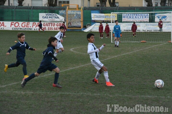 Cristiano Ronaldo junior con la Juventus a Pinerolo 