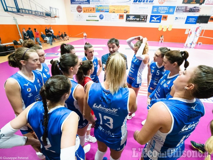 Volley serie A2 donne, Pinerolo cede al tie break in Calabria