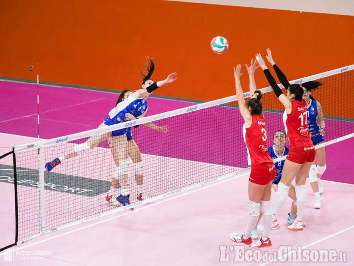 Volley serie A2 femminile, Pinerolo espugna con caparbietà Sassuolo, ultima trasferta di regular