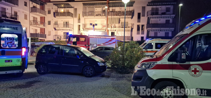 Orbassano: fiamme in un alloggio di via Belgio, 60enne al Cto in prognosi riservata