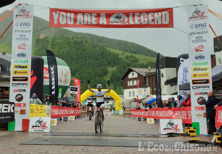 Mtb, a Sestriere regna ancora "re" Leo Paez: trionfo colombiano all'Assietta