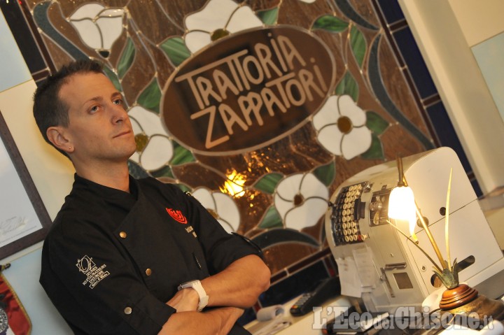 Pinerolo: la stella Michelin al ristorante Zappatori dello chef Christian Milone