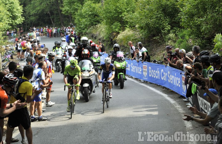 Giro d&#039;Italia 2016: a Gianluca Brambilla il Gran premio della montagna di Prà Martino