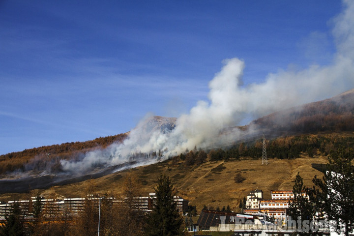 Sestriere, spento l&#039;incendio provocato da lavori di saldatura alla telecabine del Fraiteve