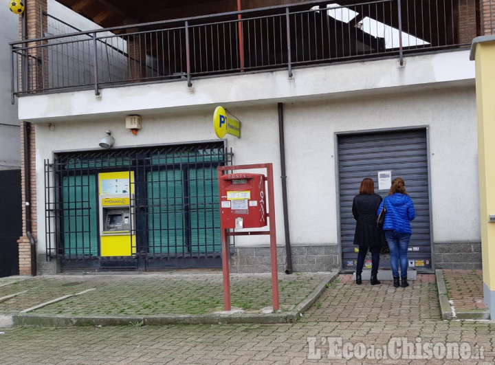 Airasca: rapina a mano armata alle Poste, banditi in fuga con 50mila euro