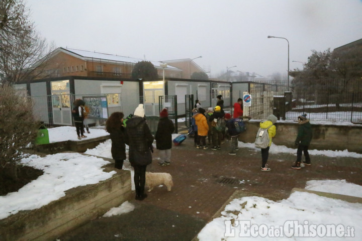 Airasca: troppo freddo, scuole chiuse in anticipo
