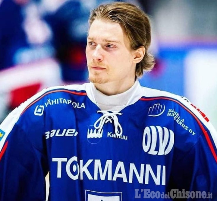 Hockey ghiaccio, primo straniero per la Valpellice Bulldogs: ecco l'attaccante finlandese Veeti Vuorio