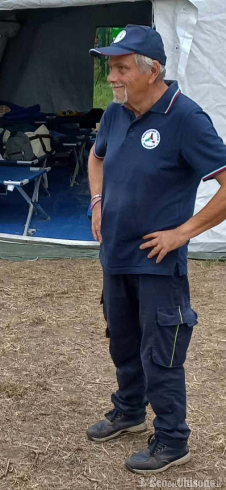 Candiolo, la comunità piange la scomparsa di Aldo Sagner, Coordinatore della Protezione Civile 