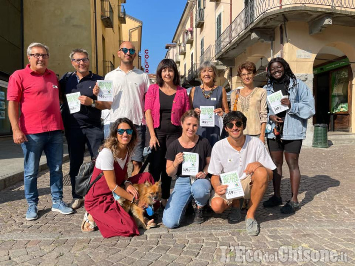 Elezioni Pinerolo: presentazione della lista "Ambientalisti per Pinerolo" con Silvia Lorenzino