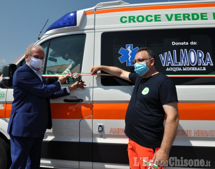 Bricherasio: Valmora dona un'ambulanza innovativa alla Croce Verde
