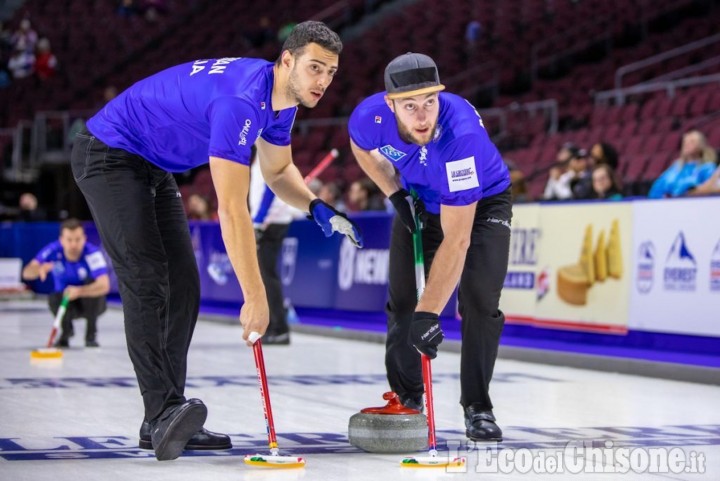Curling, ai mondiali Italia maschile sale al terzo posto e sogna in grande