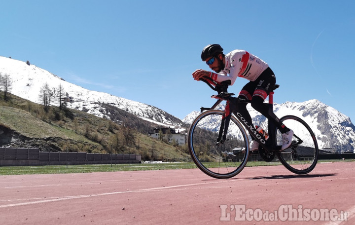 Ciclismo, Fabio Aru saluta Sestriere dopo un proficuo mese di ritiro