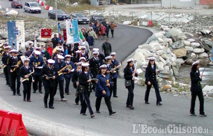 L&#039;Unione musicale di Inverso Pinasca in concerto per il gruppo missionario di Perosa Argentina