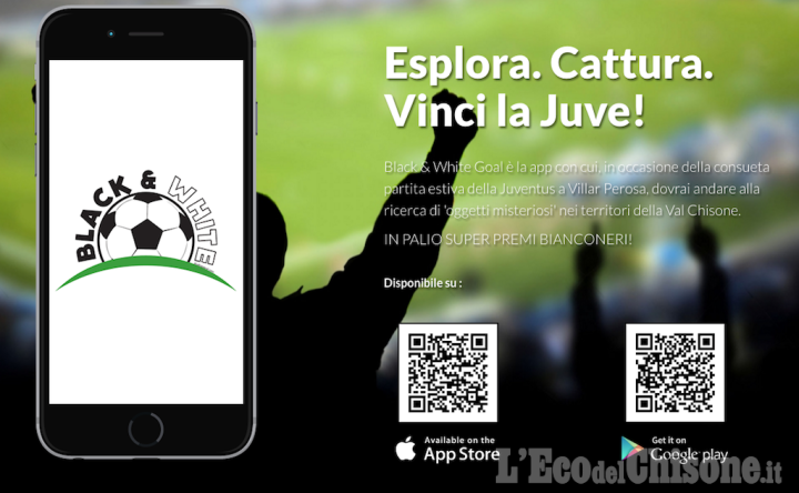 Juventus a Villar Perosa: è on line il sito della app &quot;Black and white goal&quot;