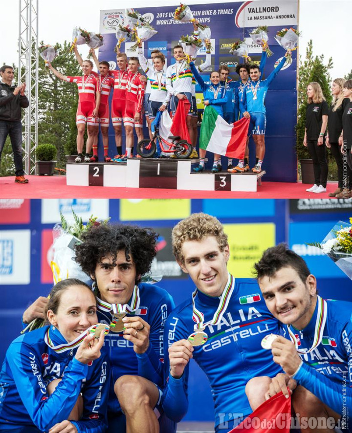 Mtb, grande podio per Francesco Bonetto nella staffetta dei Mondiali di Andorra