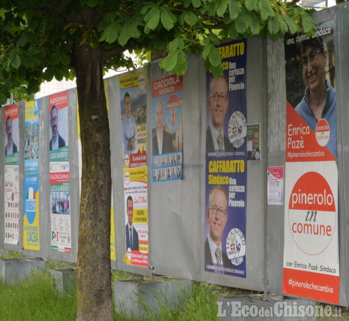 Votazioni in corso in sette comuni del Pinerolese