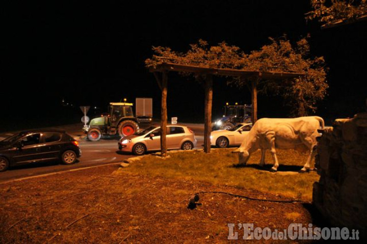 La protesta dei &quot;forconi&quot; si allarga a Val Pellice e Cavour